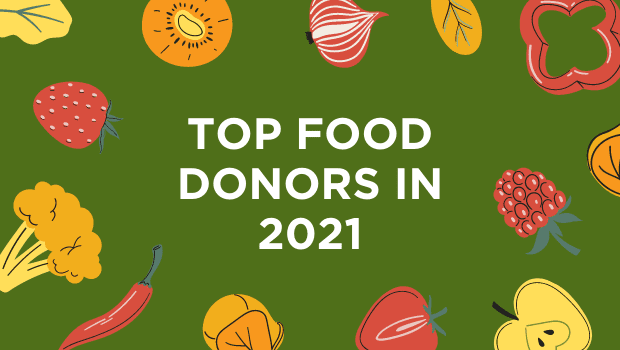 Top Food Donors in 2021