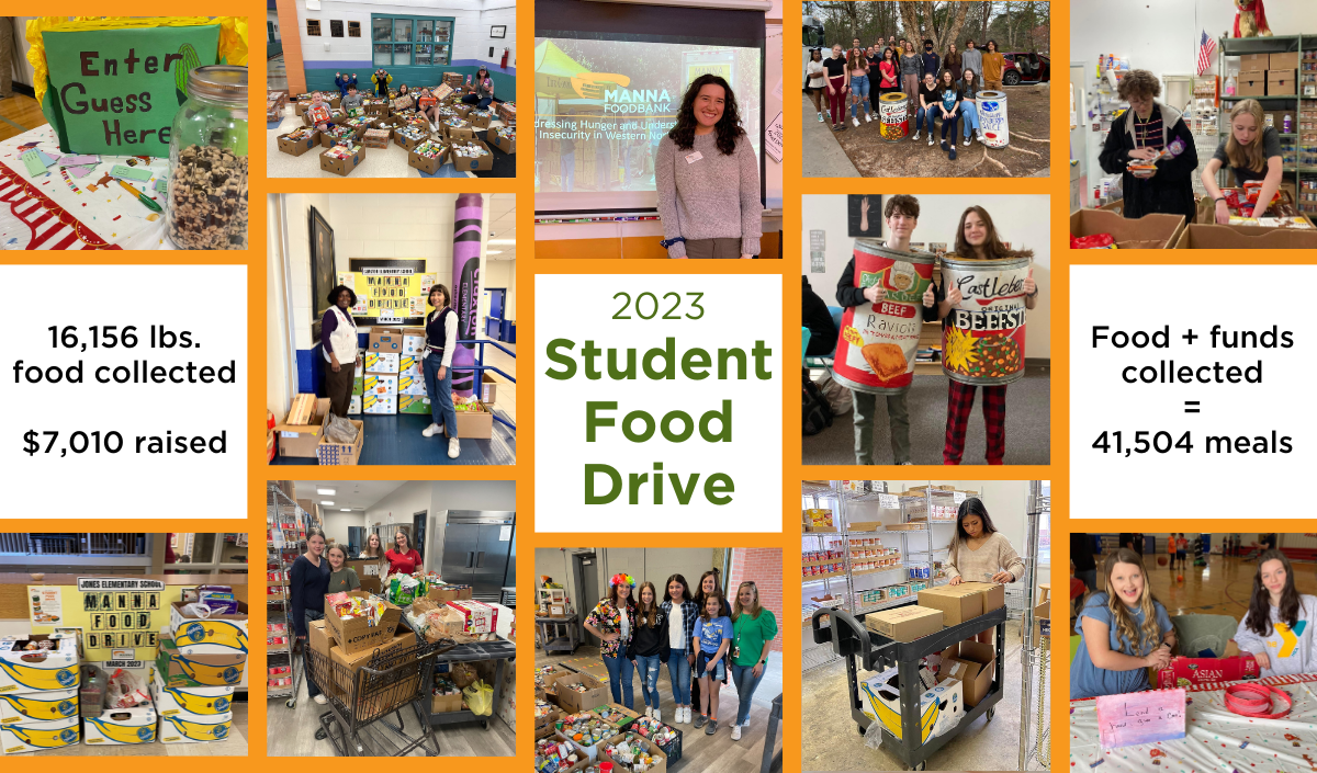 Student Food Drive Raises Enough Food, Funds to Provide 41,504 Meals